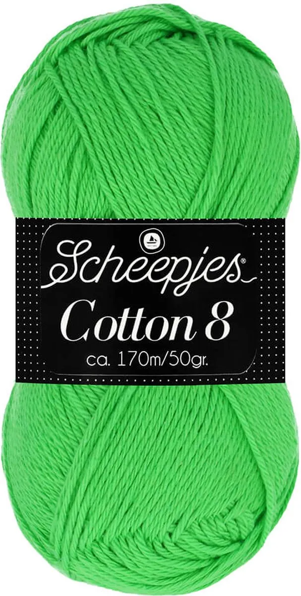Scheepjes Cotton 8 517 Groen