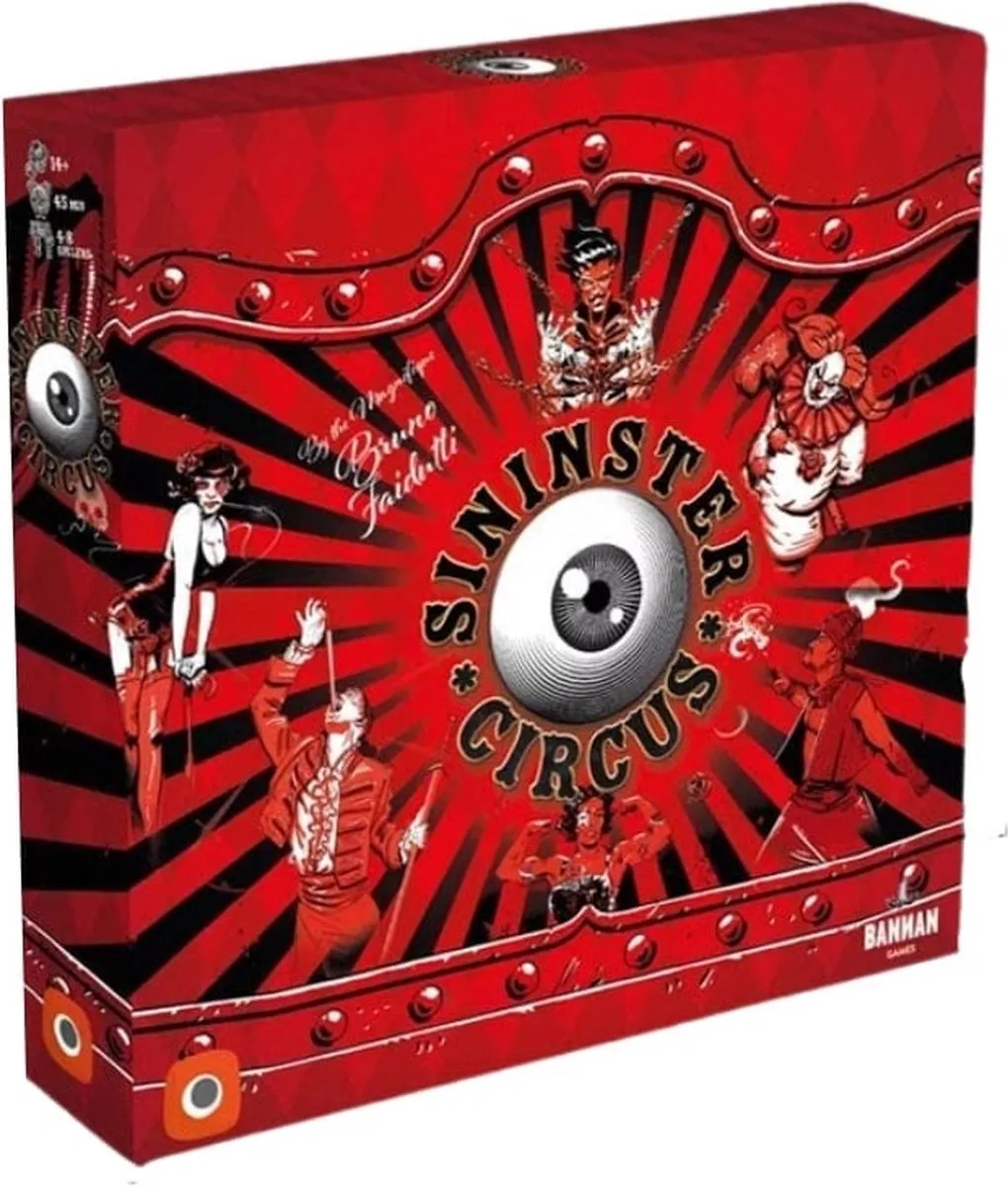 Geronimo Games Sinister Circus Kaartspel - SIBA01