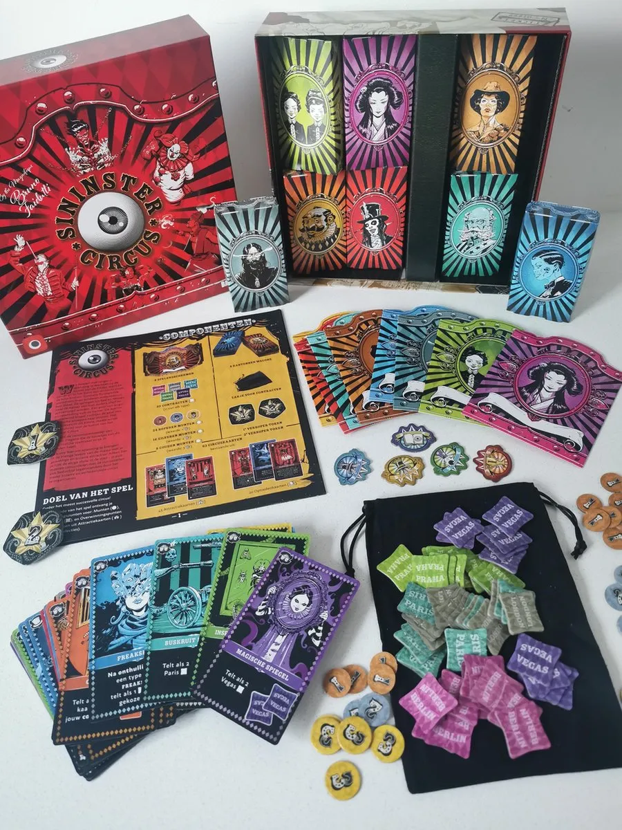 Geronimo Games Sinister Circus Kaartspel - SIBA01