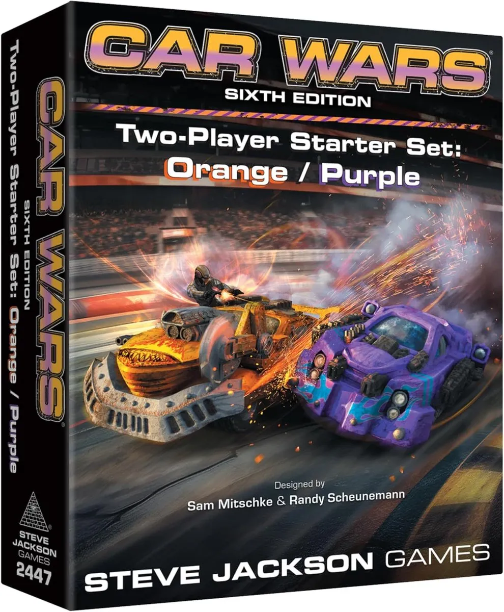 Steve Jackson Games Car Wars Sixth Edition 2-Player Starter Set - Bordspel
