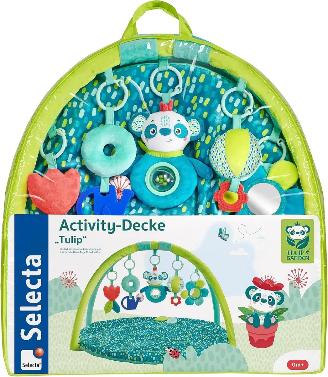 Selecta Tulips Garden Activiteitenkleed 83cm - Meerkleurig