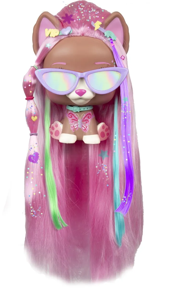 Imc Toys Mega Vip Pets Nyla Hond - 22cm - Bruin - afbeelding 6 van 6