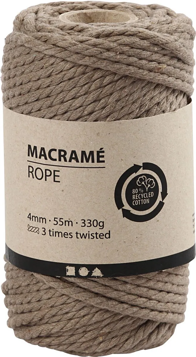 Creativ Company Macramékoord 4mm