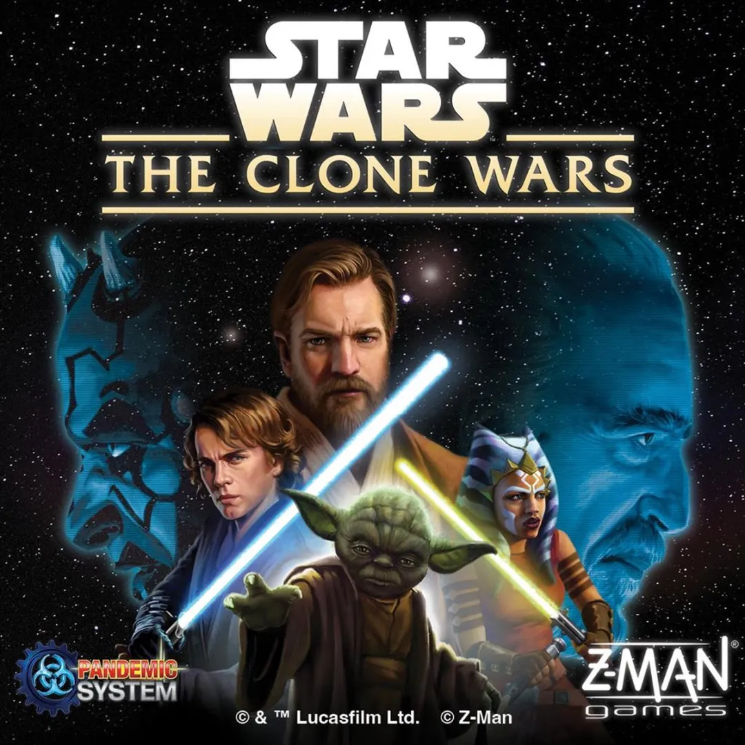 Z-Man Games Star Wars The Clone Wars Pandemic System Game ZMG7126