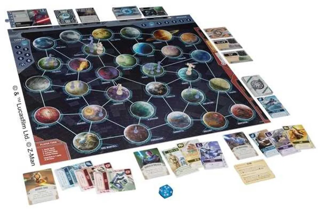 Z-Man Games Star Wars The Clone Wars Pandemic System Game ZMG7126