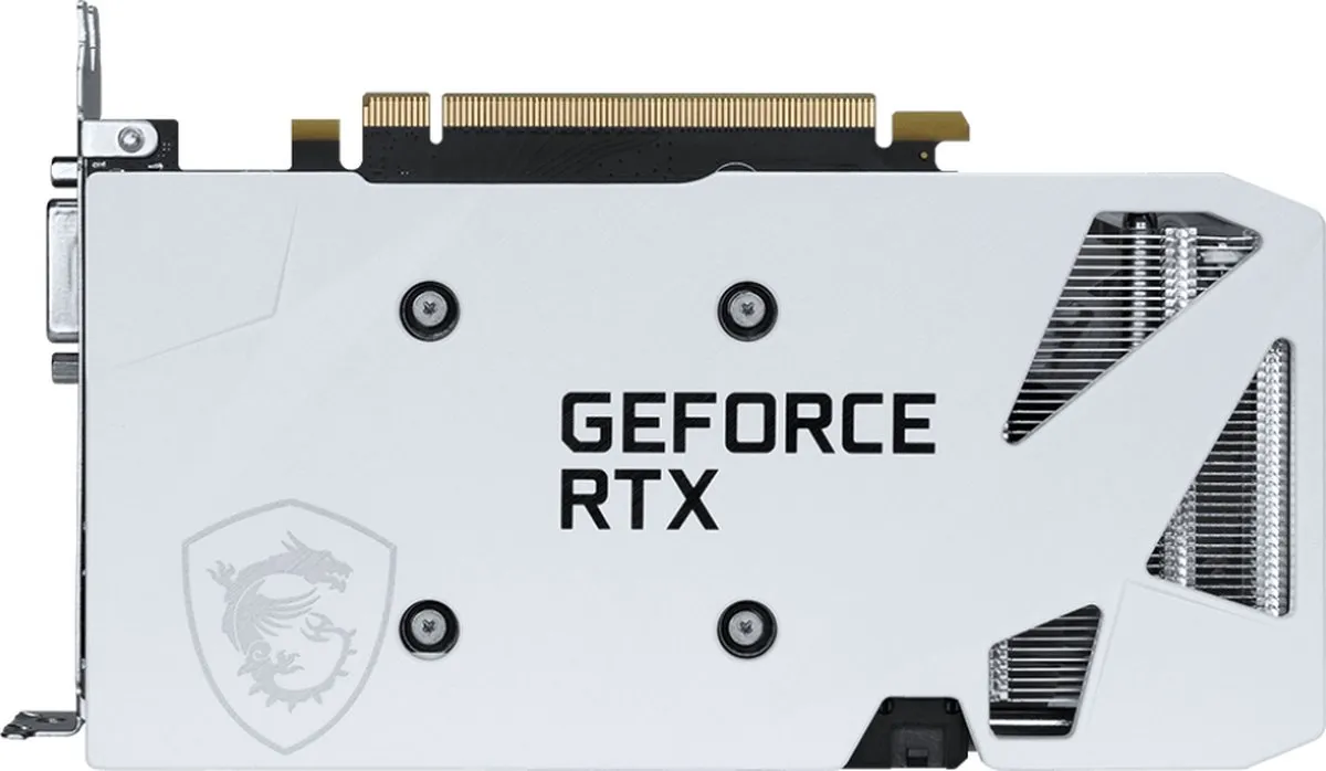 MSI GeForce RTX 3050 VENTUS 2X XS WHITE 8G OC Videokaart - 8GB GDDR6