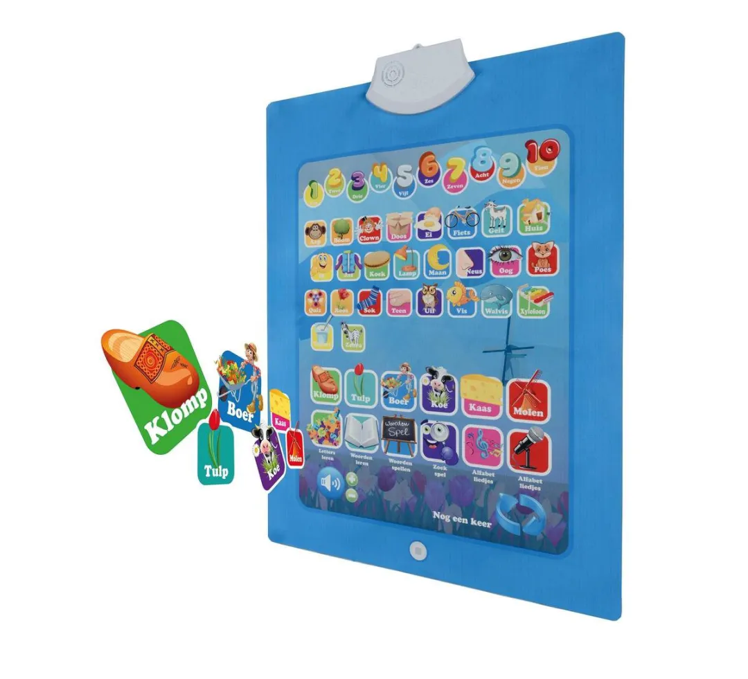 Eddy Toys Oefenmat Nederlandse Woordjes - 3x AAA
