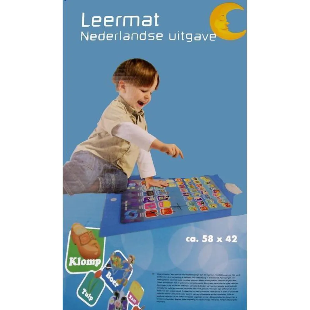Eddy Toys Oefenmat Nederlandse Woordjes - 3x AAA
