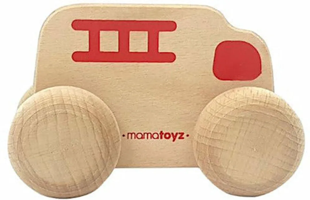 Mamatoyz Politieauto Junior MT16P - 15x8cm - Hout
