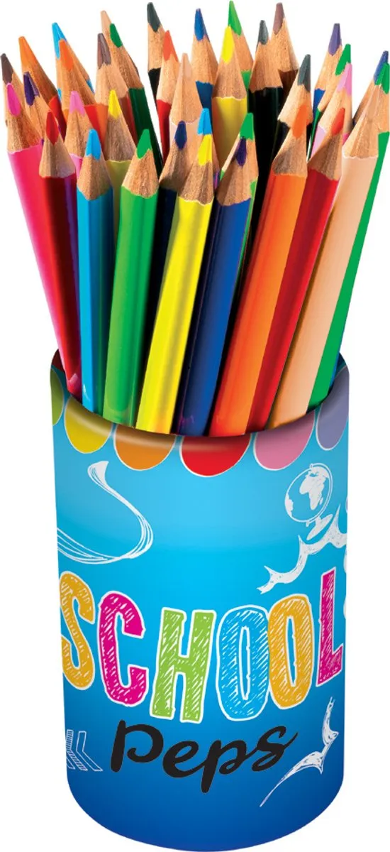 Maped School'Peps Kleurpotloden - 144 Stuks - 12 Kleuren - afbeelding 2 van 3