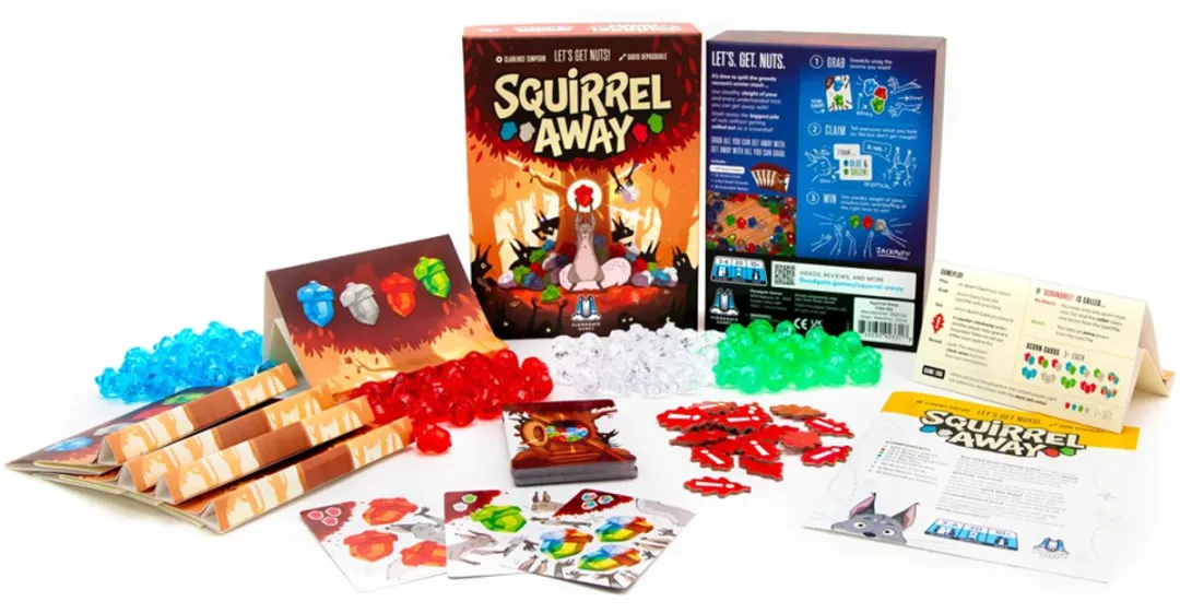 Floodgate Games Squirrel Away Bordspel - 3-6 Spelers