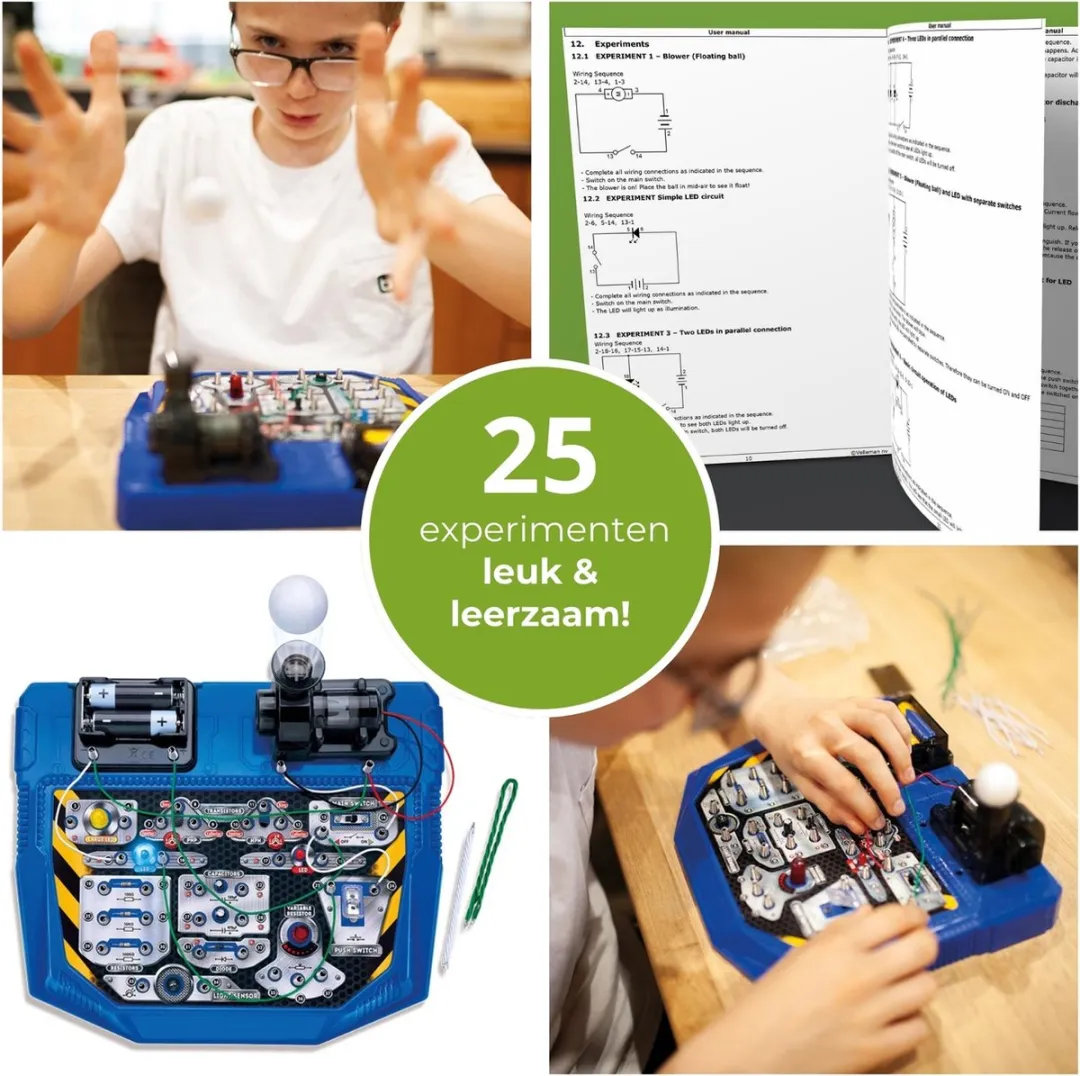 Velleman Elektronica Projectenkit - 25 Experimenten