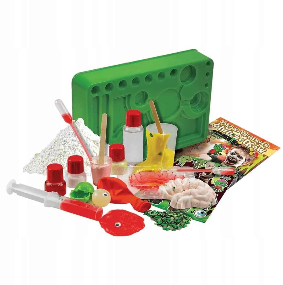Trefl Fabriek van Gruwelijke Gummy Beesten Wetenschapskit - Multicolor