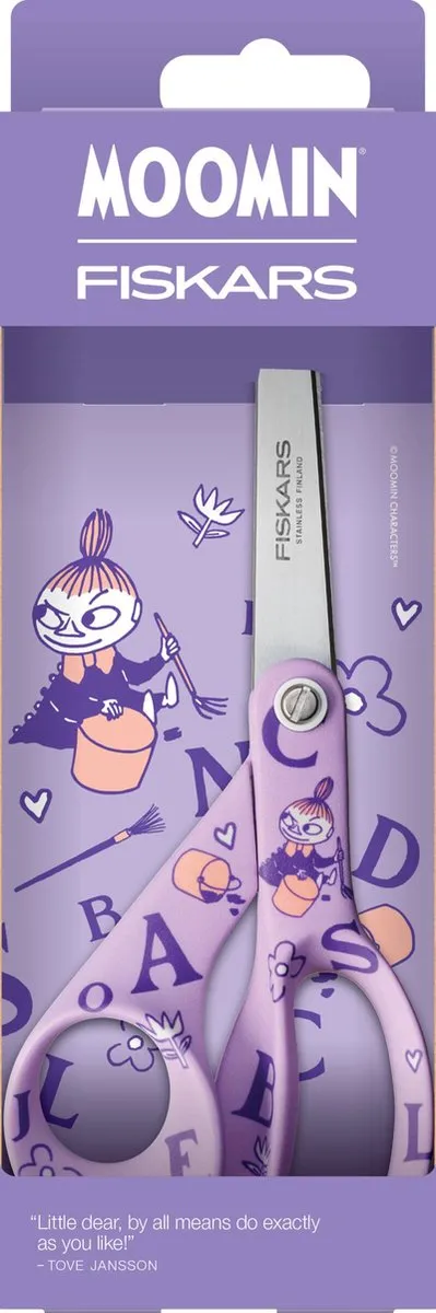 Fiskars Moomin Papierschaar 21cm - Paars