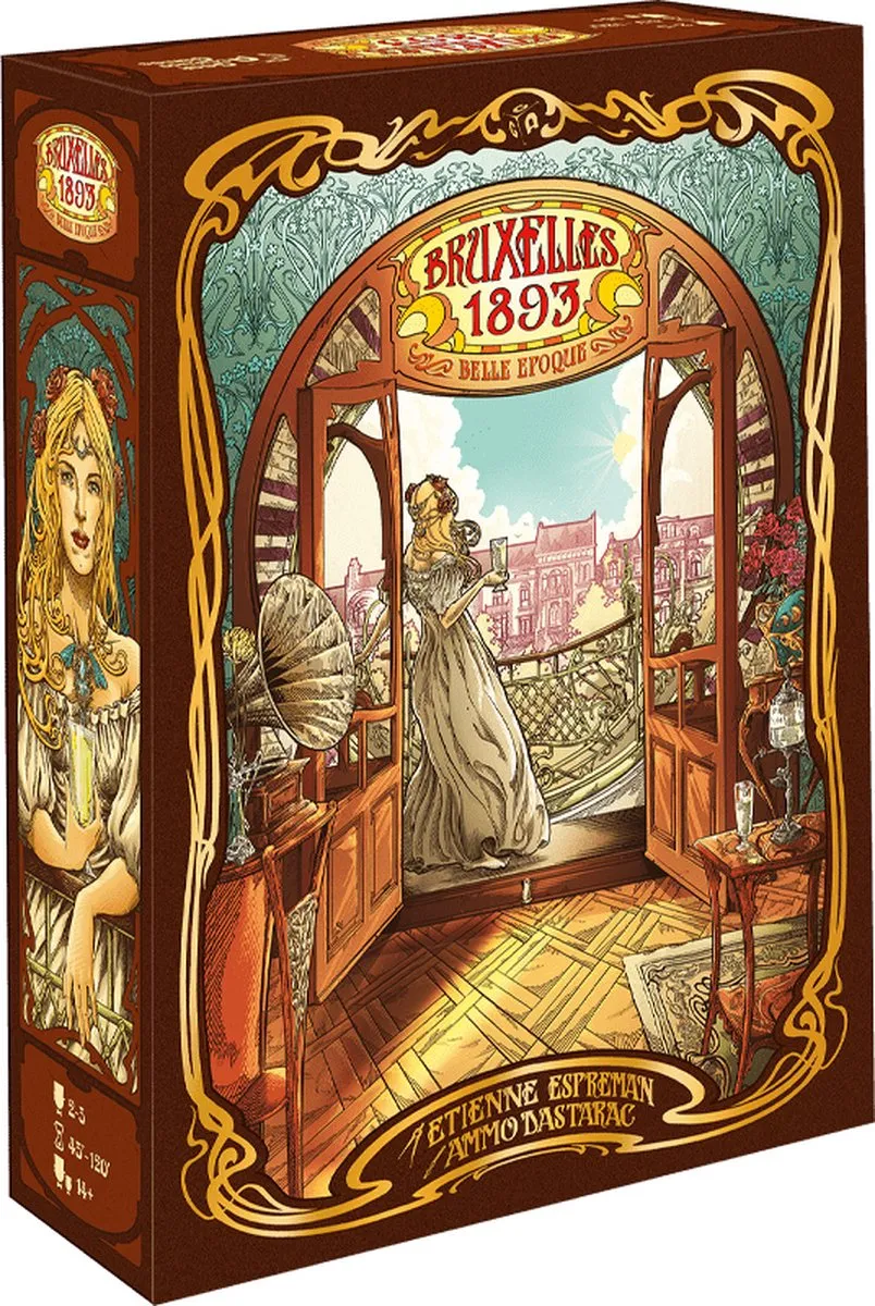 Geronimo Games Bruxelles 1893 Bordspel