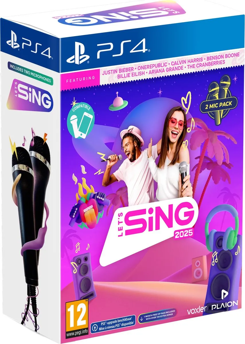 Plaion Let's Sing 2025 PS4
