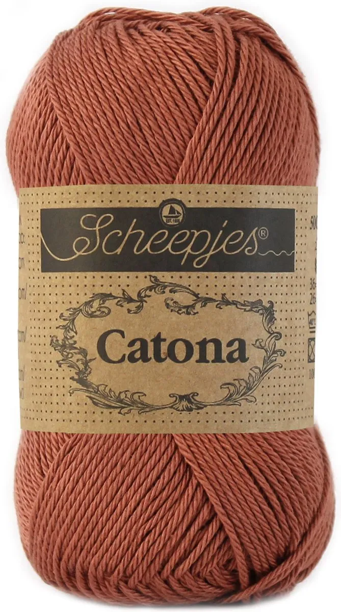 Scheepjes Catona 25g - Brick Red