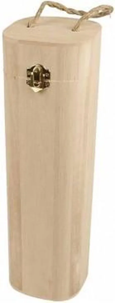 Creativ Company Houten Wijndoos 10x10x34cm