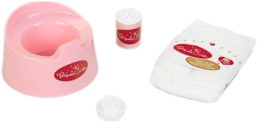 Klein Toys Princess Coralie Poppenpotje Roze/Wit - MPN 1689 - afbeelding 6 van 6