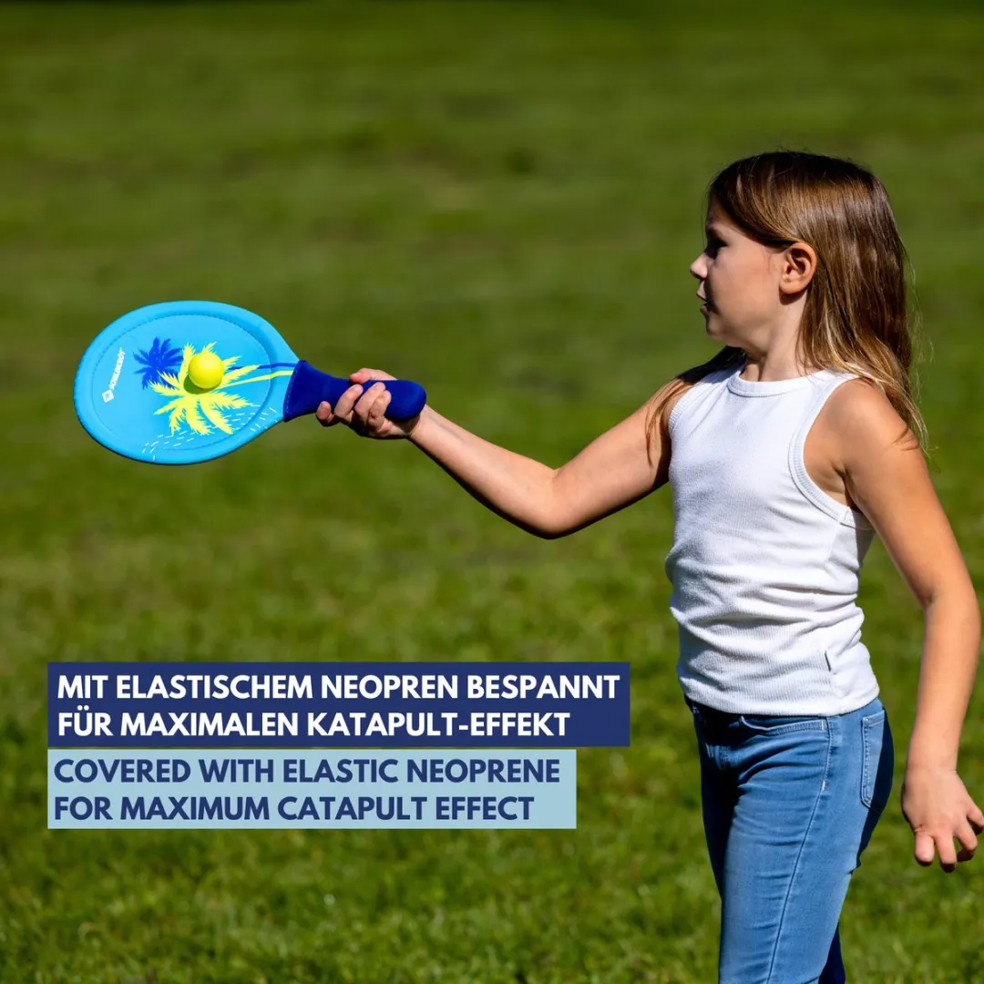 Schildkröt Beach Paddle Set 2 Rackets & 2 Ballen - Multicolor - afbeelding 6 van 6