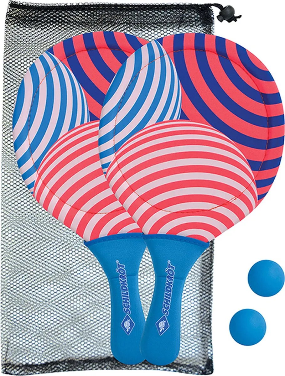 Schildkröt Beach Paddle Set 2 Rackets & 2 Ballen - Multicolor