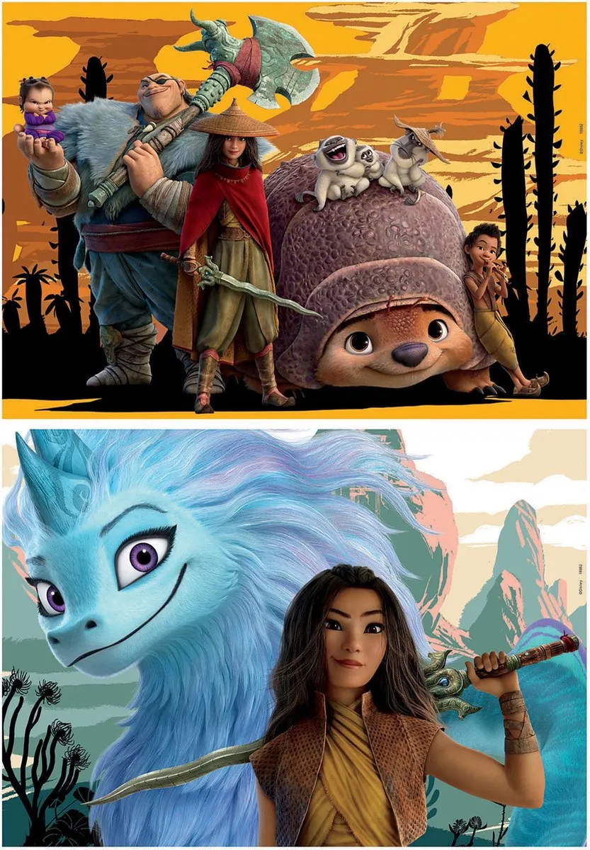 Educa Raya en de Draak Puzzel