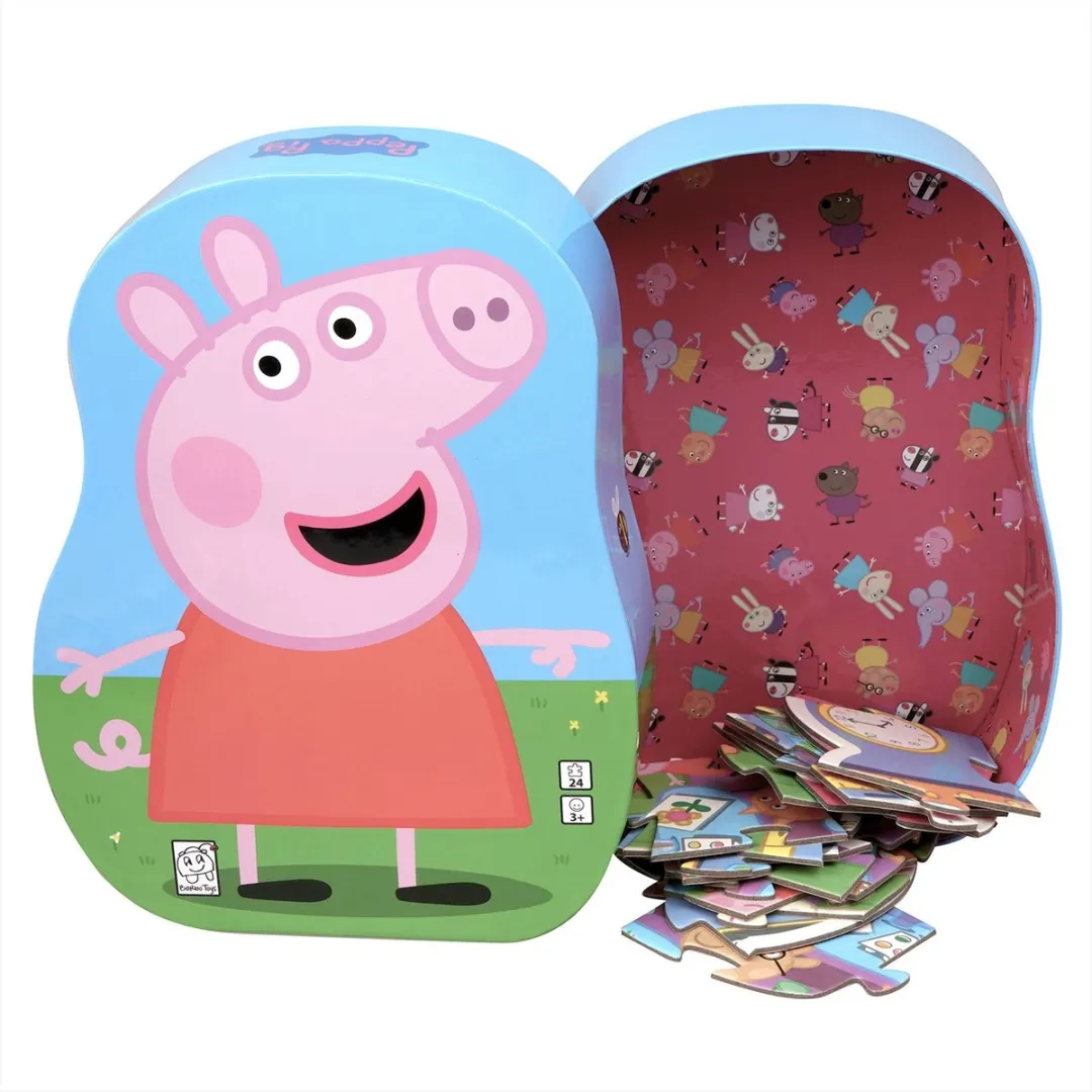 Barbo Toys Peppa Pig Puzzel 24 Stuks - Meerkleurig