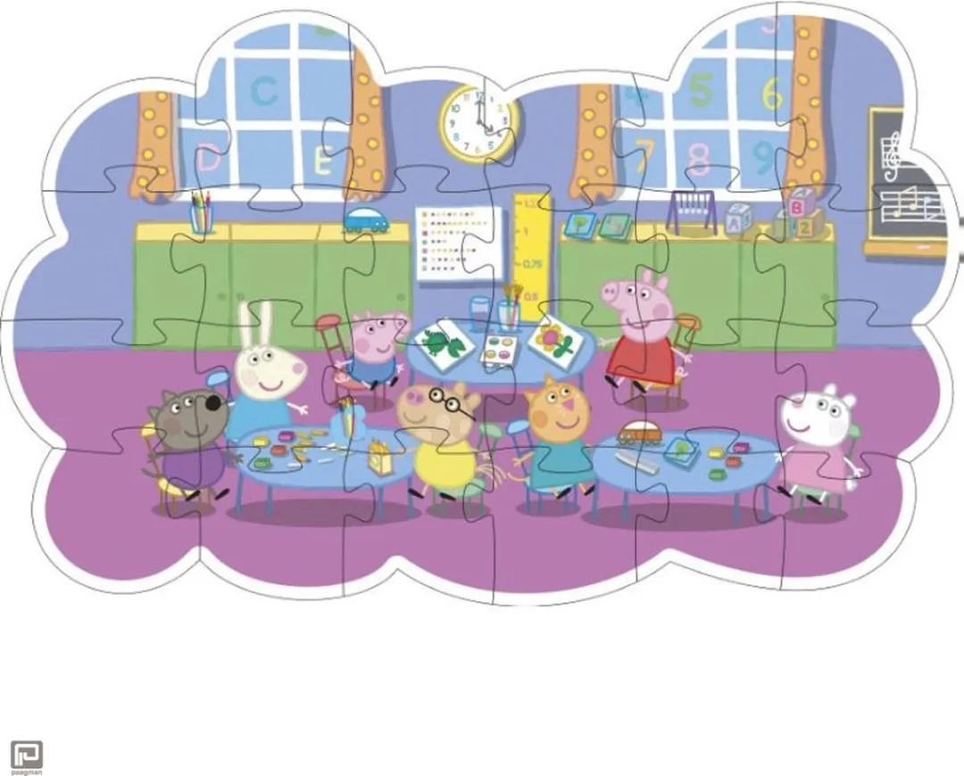 Barbo Toys Peppa Pig Puzzel 24 Stuks