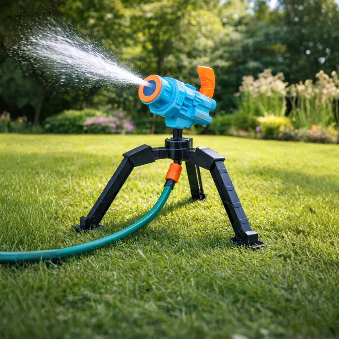Eddy Toys Waterkanon op Statief - Blauw