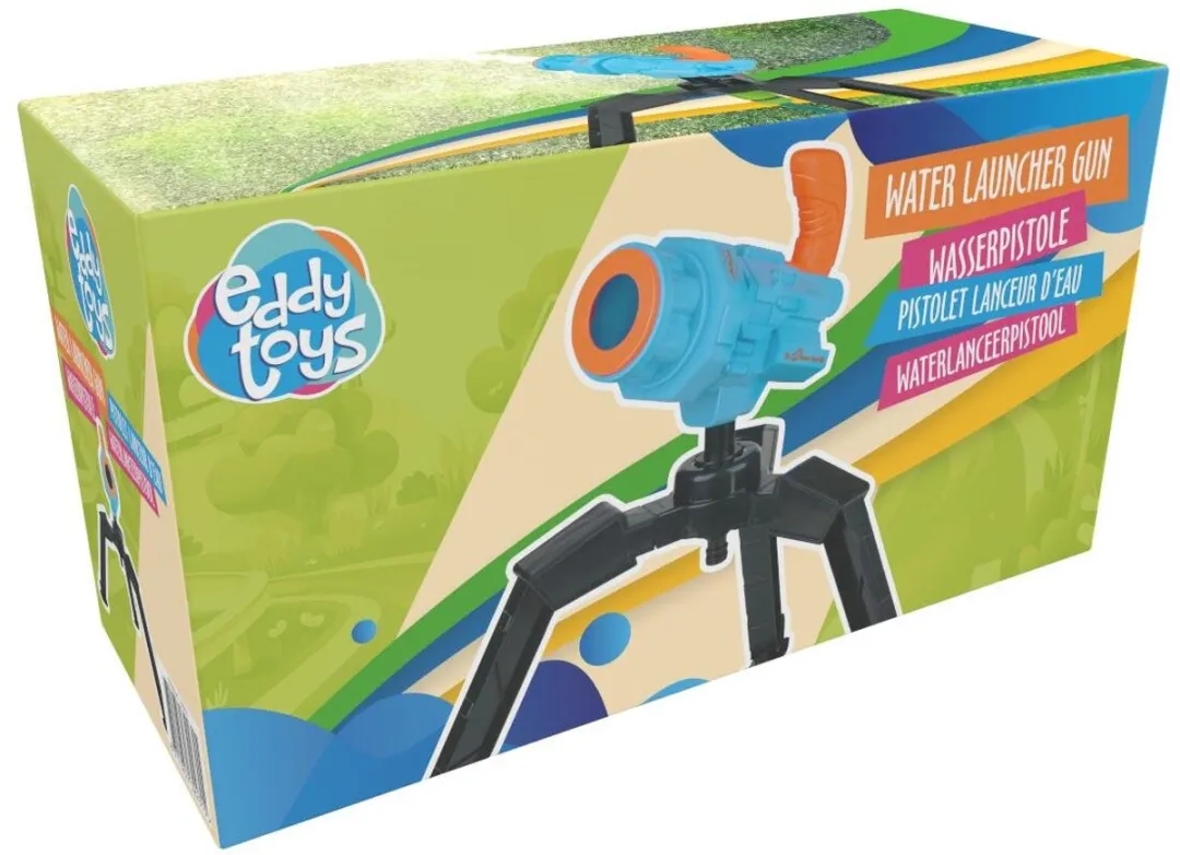 Eddy Toys Waterkanon op Statief - Blauw
