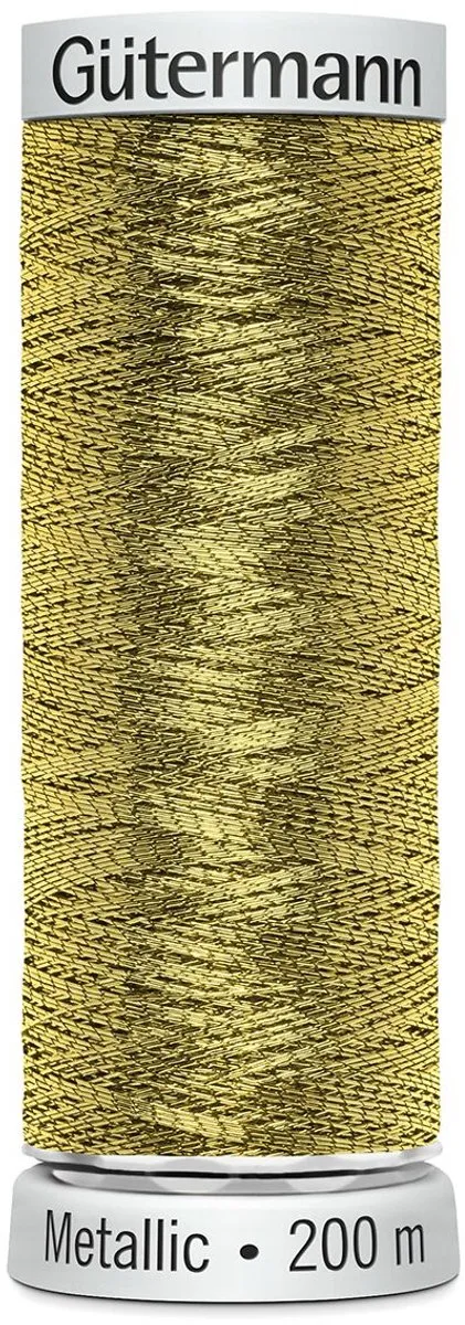 Gutermann Sulky Metallic Borduurgaren 7004 Goud - 200m