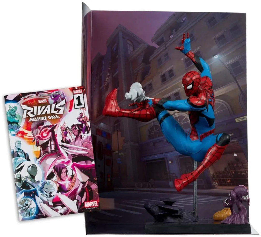 McFarlane Toys Marvel Rivals Spider-Man 1/6 Action Figure 26cm - Multi - afbeelding 6 van 6