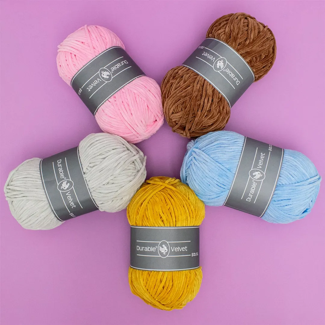 Durable Velvet 2239 Chenille Garen - Brick