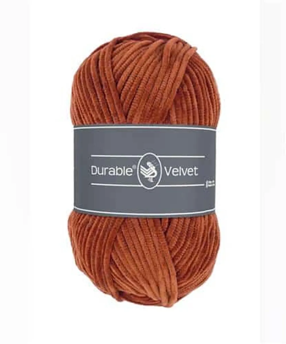 Durable Velvet 2239 Chenille Garen - Brick