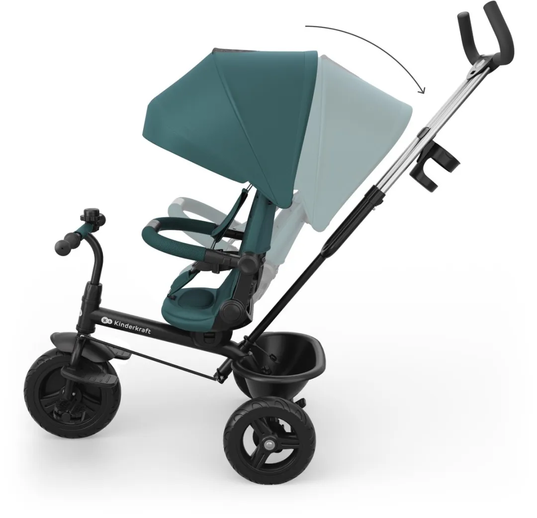 KinderKraft Aston 2 Plus Driewieler - Groen