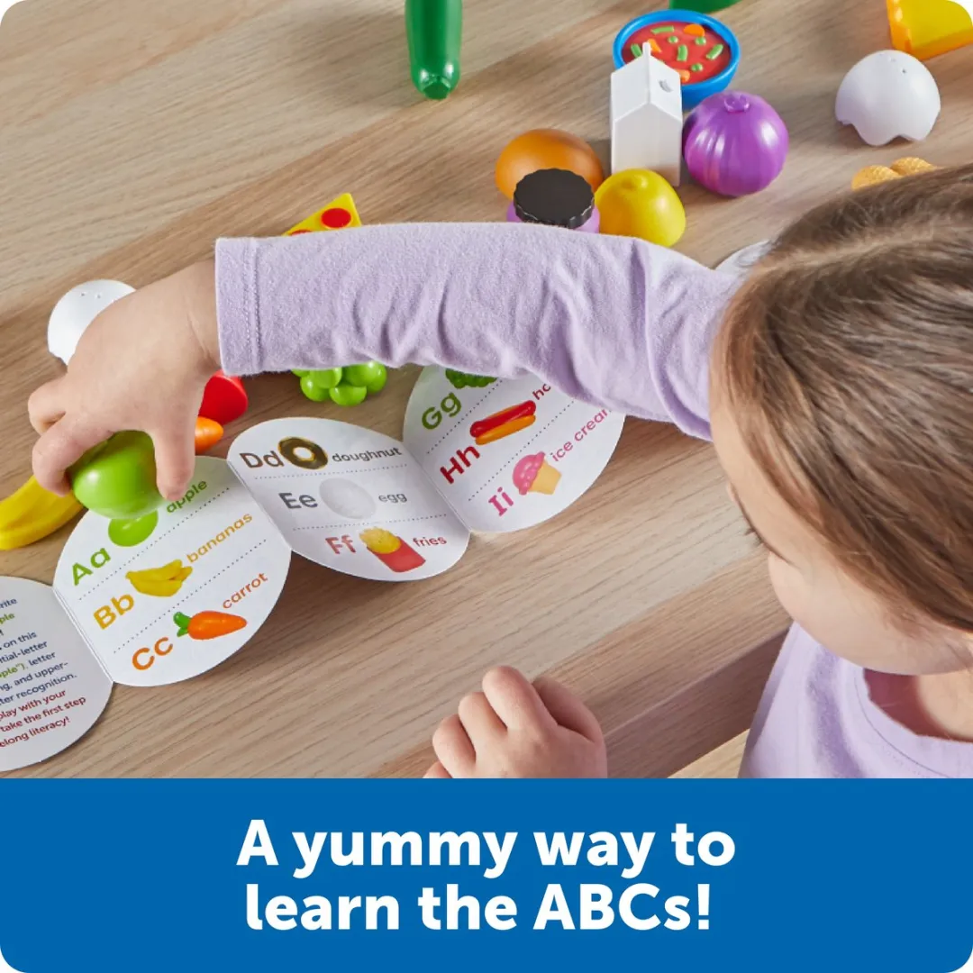 Learning Resources A to Z Mini Foods - Multicolor - afbeelding 6 van 6