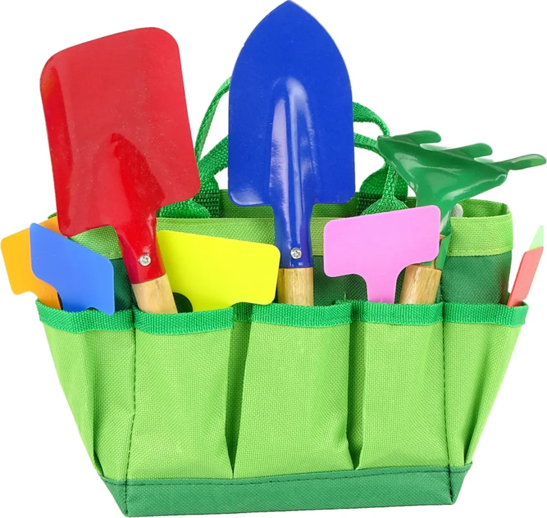 Lean Toys Tuingereedschapset 12-delig - Multikleur