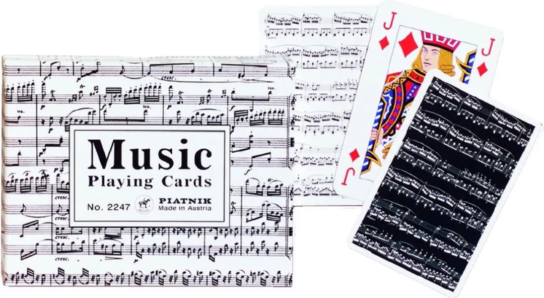 Piatnik Muziek Speelkaarten 900189