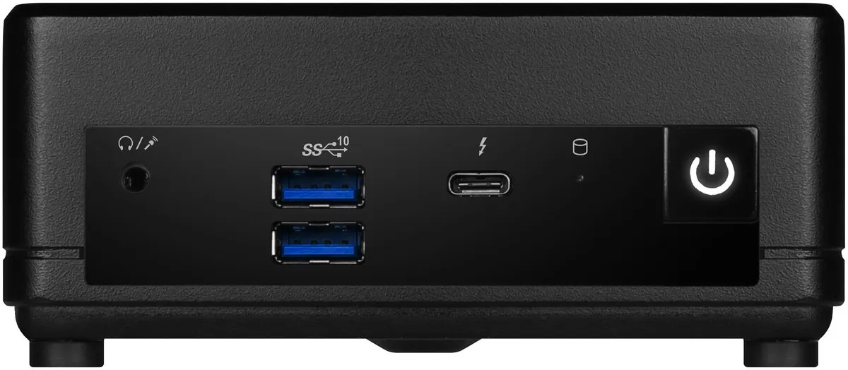 MSI Cubi 5 1M-498EU Mini PC - 8GB DDR5 512GB SSD - Zwart - afbeelding 6 van 6