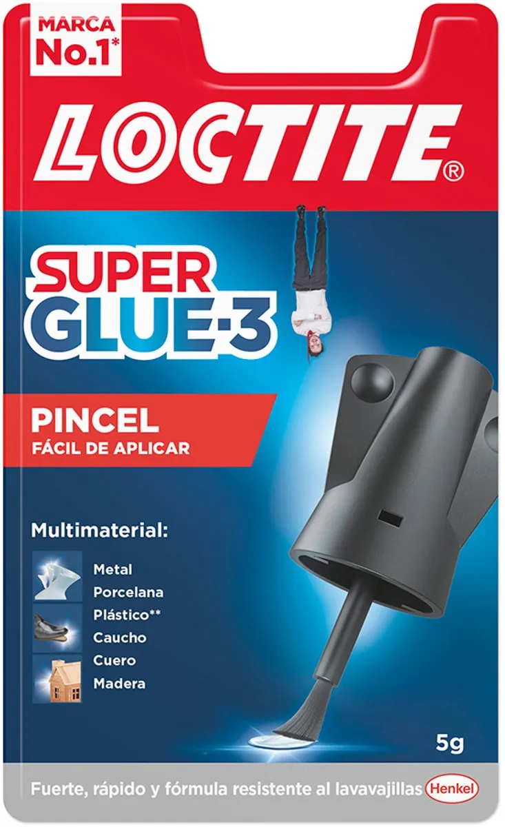 Loctite Super Glue-3 Pincel 5g