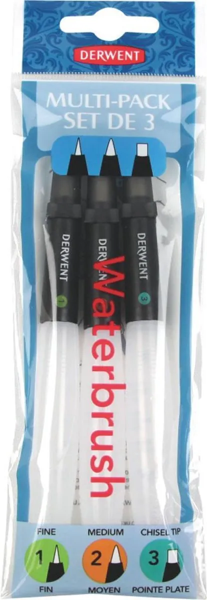 Derwent Waterbrush Aqua Penselen