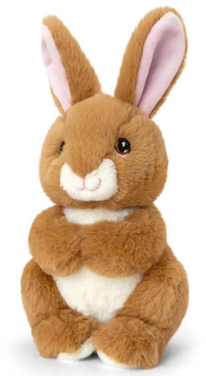 Keel Toys Konijn Knuffel 19cm - Bruin