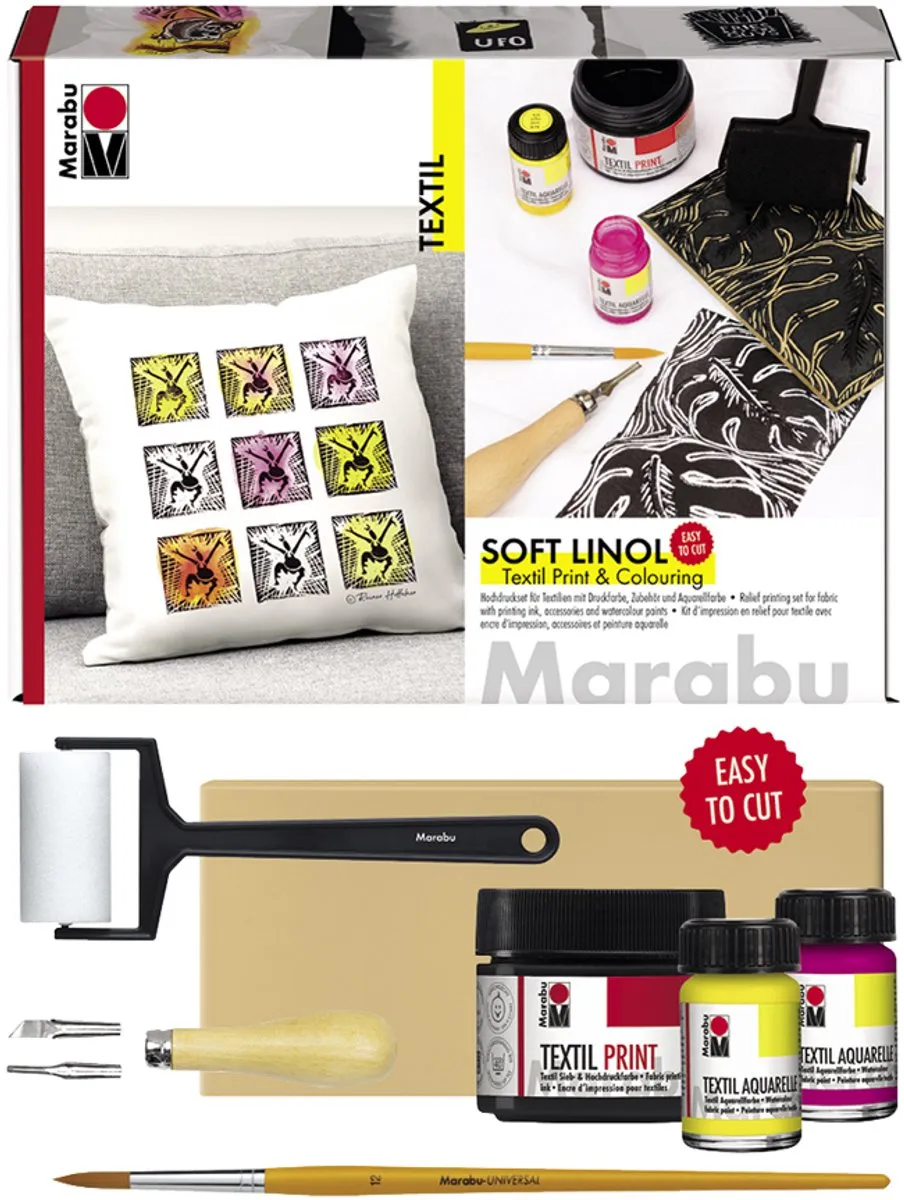 Marabu Textielverf 3 Stuks