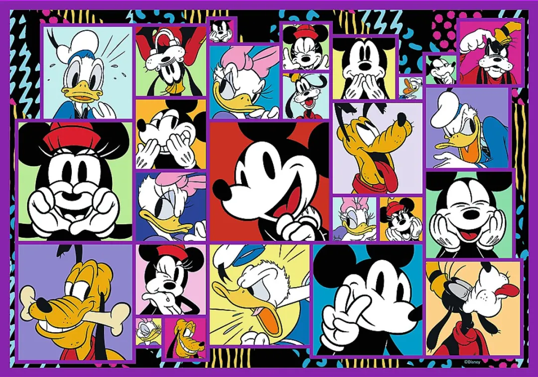 Trefl Mickey Mouse Avonturen Puzzelset 4x250 Stuks - 4250 Stuks