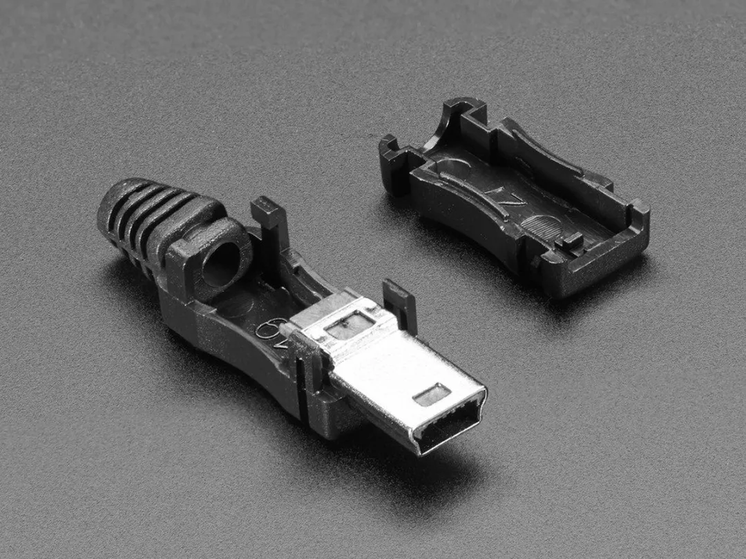 Adafruit USB Mini-B Plug Connector Shell - 1389 - Meerkleurig