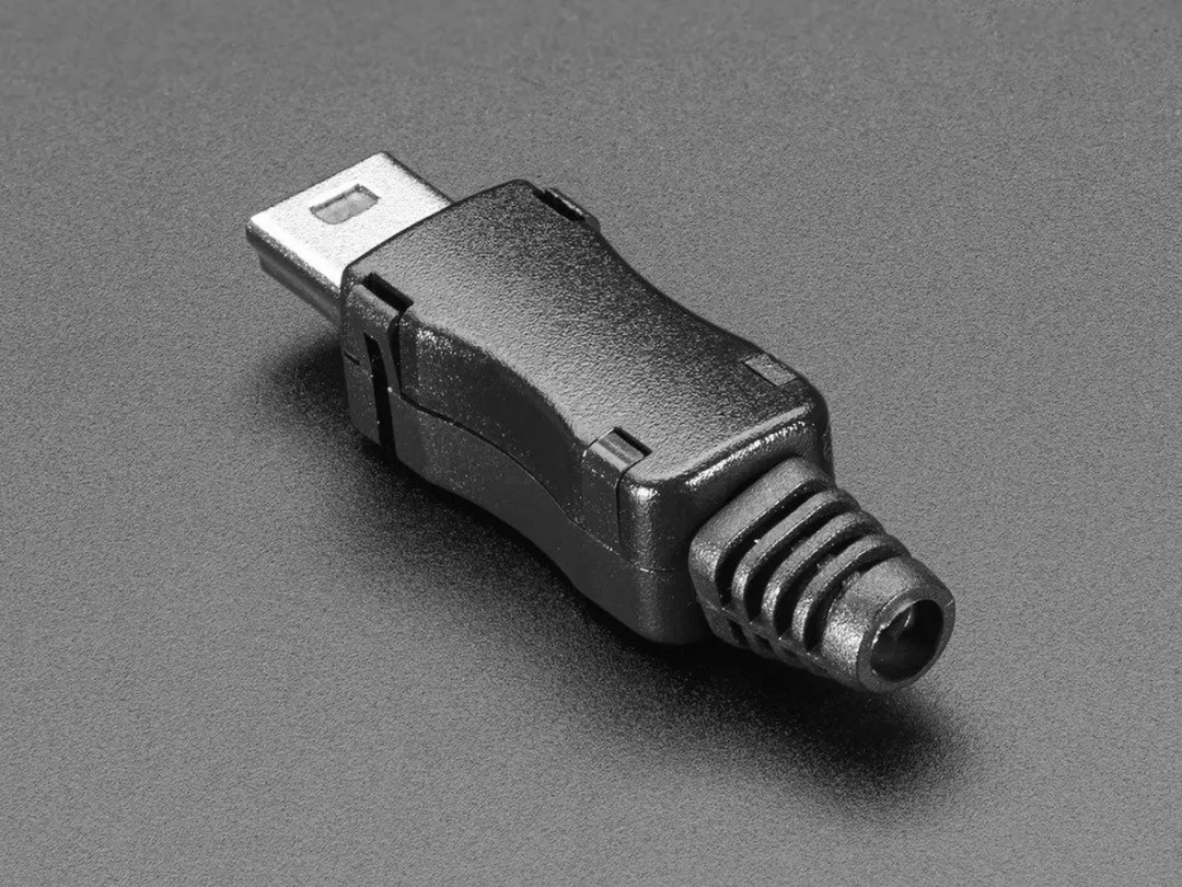 Adafruit USB Mini-B Plug Connector Shell