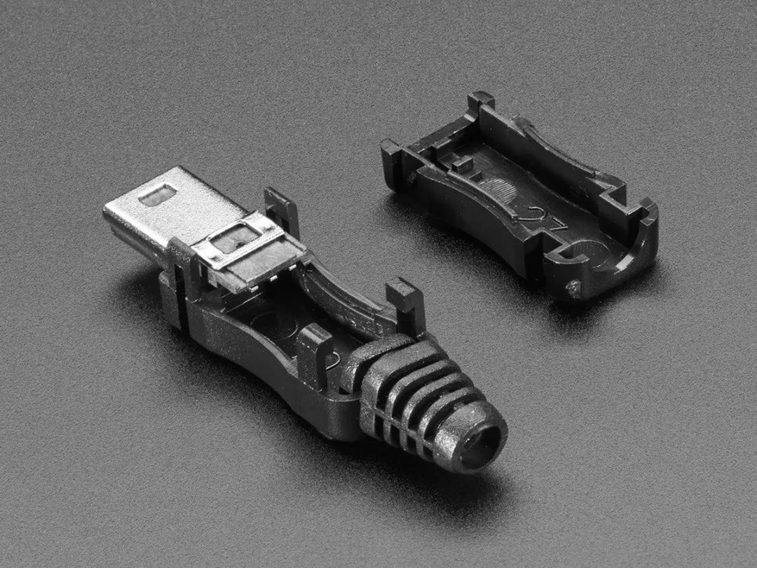 Adafruit USB Mini-B Plug Connector Shell - 1389 - Meerkleurig