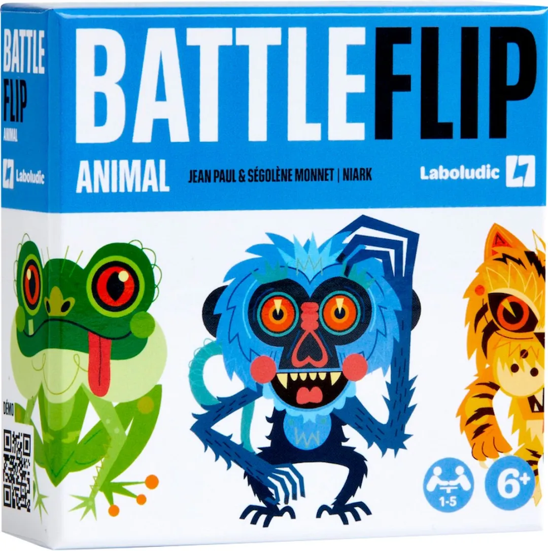 Geronimo Games Battelflip Animal Kaartspel
