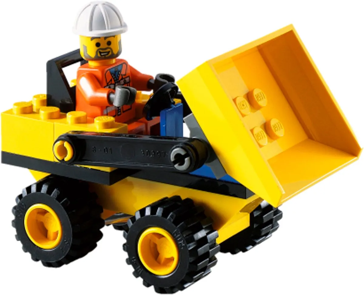 LEGO City Mini Dump Truck 6470 - 21 Stukken