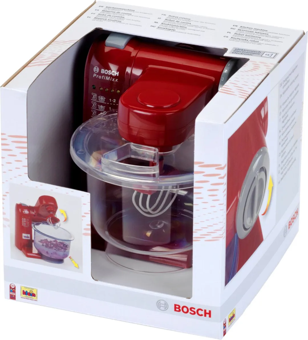 Klein Toys Bosch Speelgoedkeukenmachine - Rood - afbeelding 6 van 6
